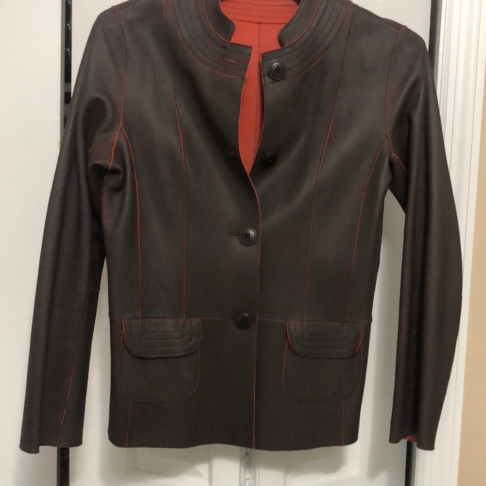 Reversible Leather Jacket - image 2